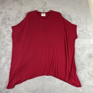 Peace Love‎ Cake Small Top Blouse Womens Large Dolman Lagenlook Boxy Oversized